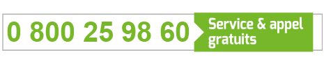 0 800 25 98 60